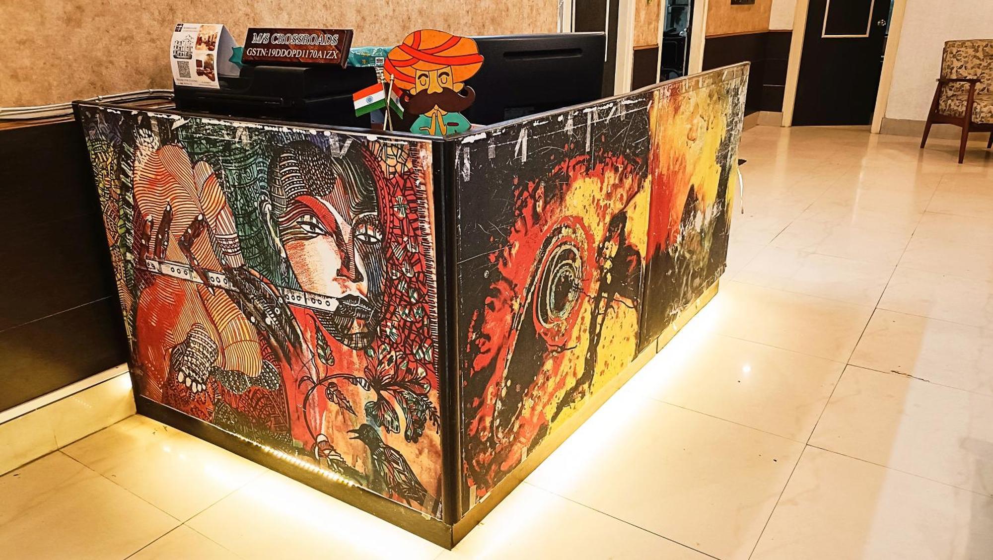Crossroads Otel Kalküta Dış mekan fotoğraf